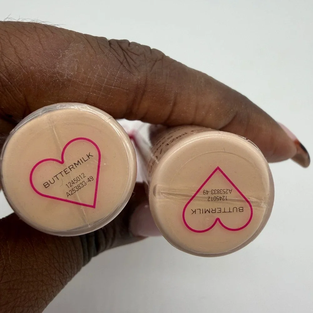 I Heart Revolution Heart Breaker Concealer Buttermilk 2 Pack 12ml New Sealed